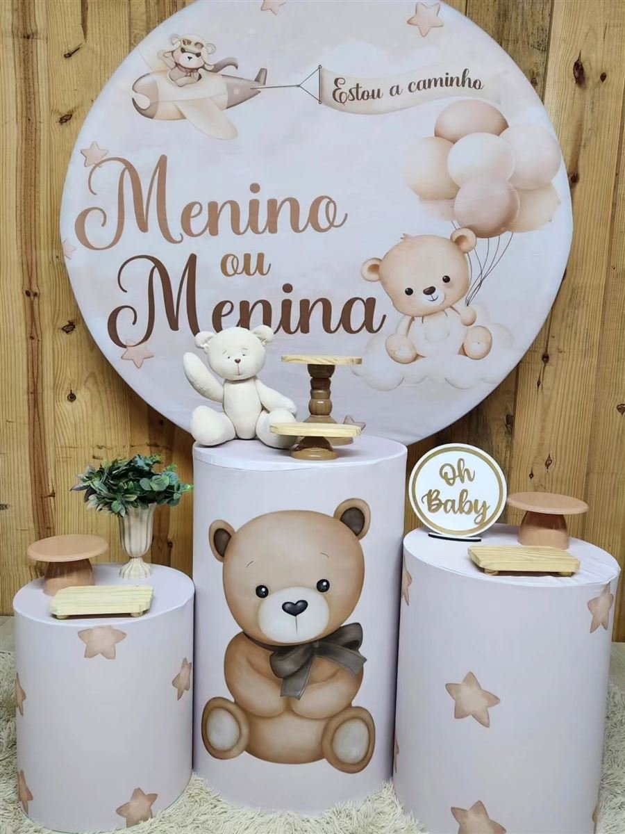 Decoração Menino ou menina da Locações Angel